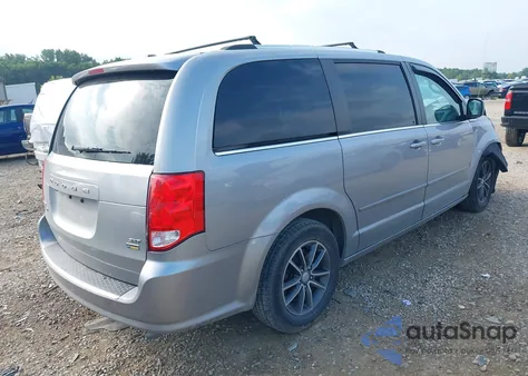 2017 Dodge Grand Caravan Sxt из США, поврежденный, VIN 2C4RDGCGXHR750214